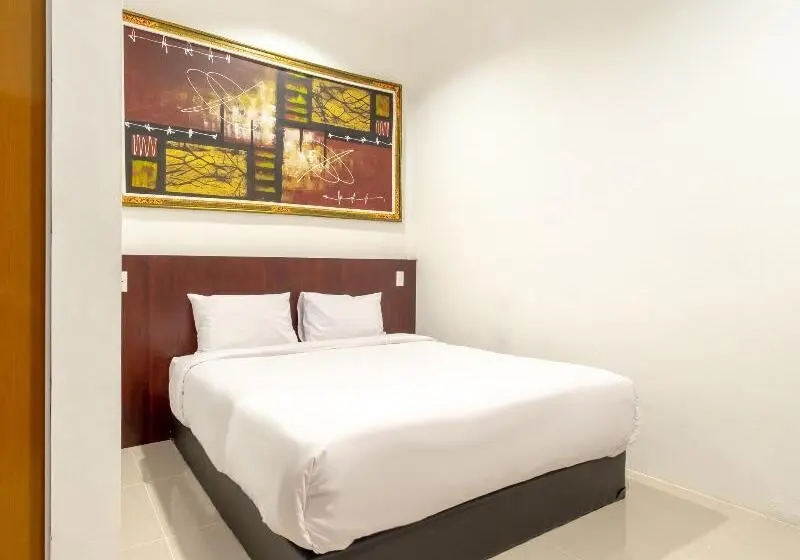 デラックスルーム, Urbanview Os Residence Medan By Reddoorz