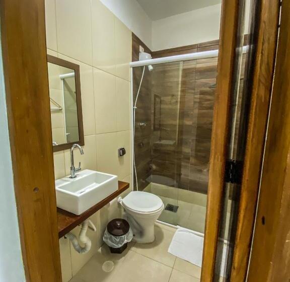 四人标准间, Pousada Orquídeas Do Guarujá