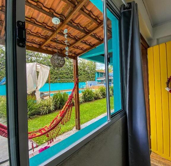标准间带游泳池, Pousada Orquídeas Do Guarujá