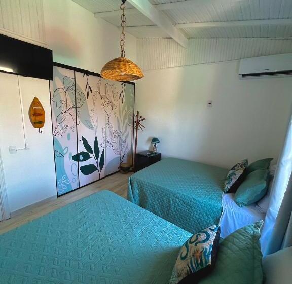 4인용 수피리어 룸, Pousada Orquídeas Do Guarujá