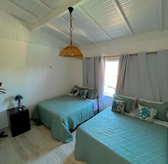 四人高级间, Pousada Orquídeas Do Guarujá