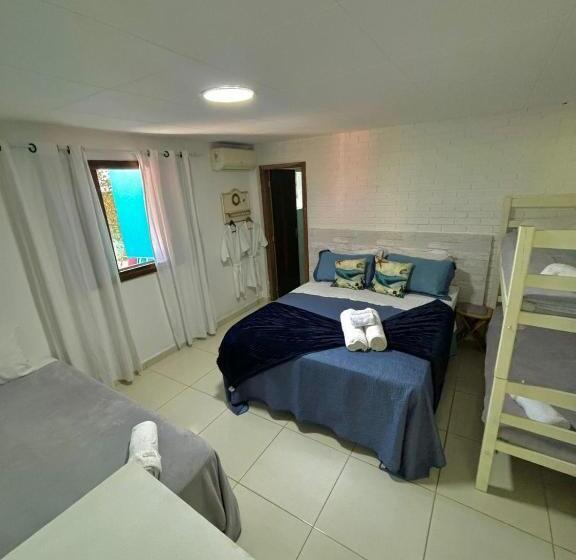 家庭间, Pousada Orquídeas Do Guarujá