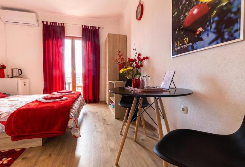 اتاق استاندارد با بالکن و چشمانداز دریا, Rooms Bačić