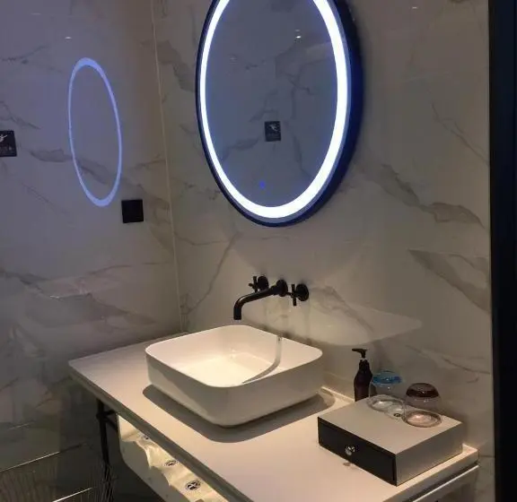 シティビューのデラックスルーム, Tian Yi International Hotel 天艺国际酒店