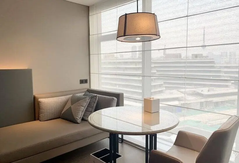 ダブルベッドスタンダードルーム, Xuzhou Marriott Hotel Lakeview