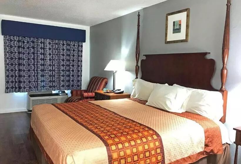 キングサイズベッドのスタンダードルーム, American Inn & Suites Russellville