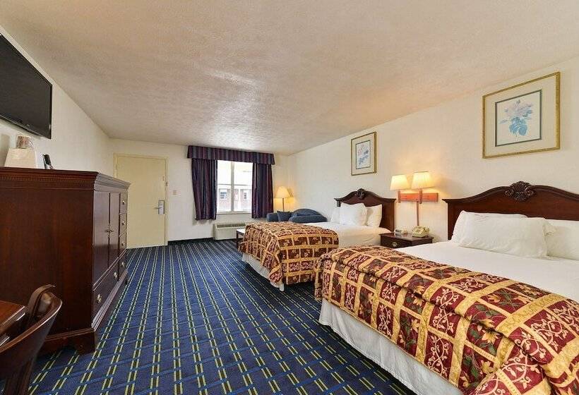 غرفه قياسيه سريرين مزدوجين, Americas Best Value Inn Suites South Boston