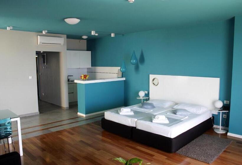 استودیوی استاندارد با چشم‌انداز دریا, Apartments Villa Azzurra Bol