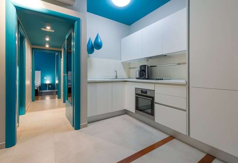 آپارتمان 2 خوابه با چشم‌انداز دریا, Apartments Villa Azzurra Bol