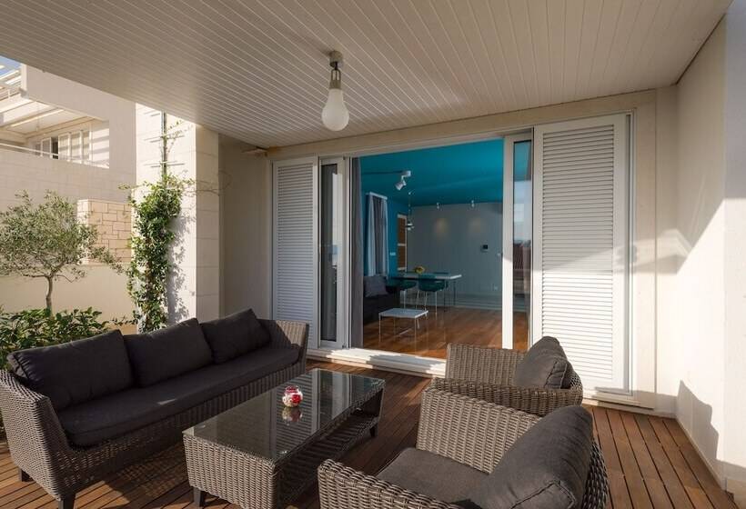 آپارتمان 2 خوابه با چشم‌انداز دریا, Apartments Villa Azzurra Bol