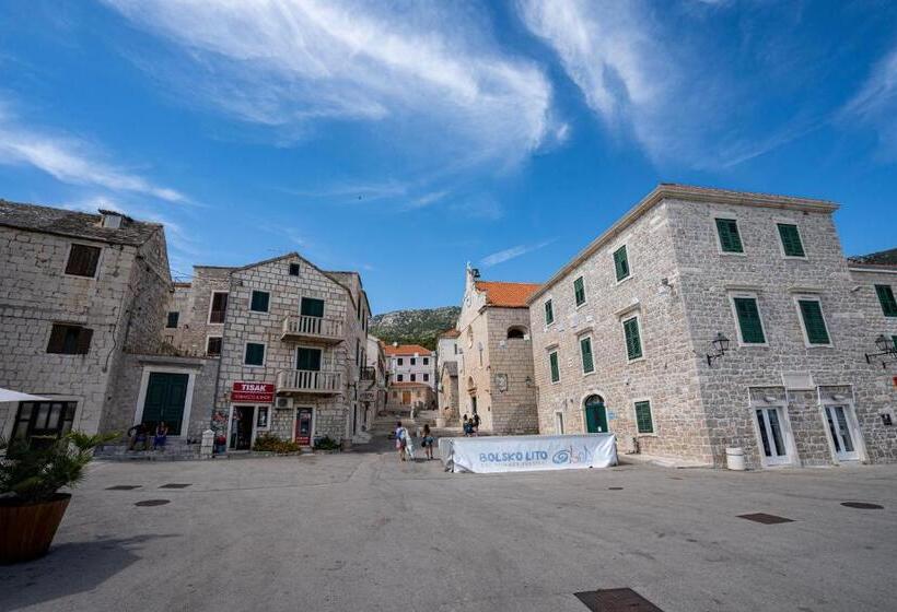 آپارتمان 2 خوابه با چشم‌انداز دریا, Apartments Villa Azzurra Bol
