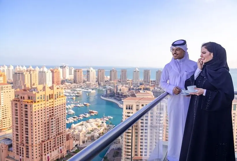 سوئیت دلوکس 2 خوابه, Hilton Doha The Pearl