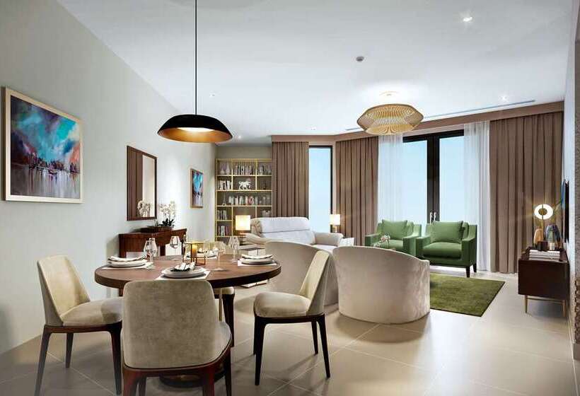 جناح ديلوكس, Hilton Doha The Pearl
