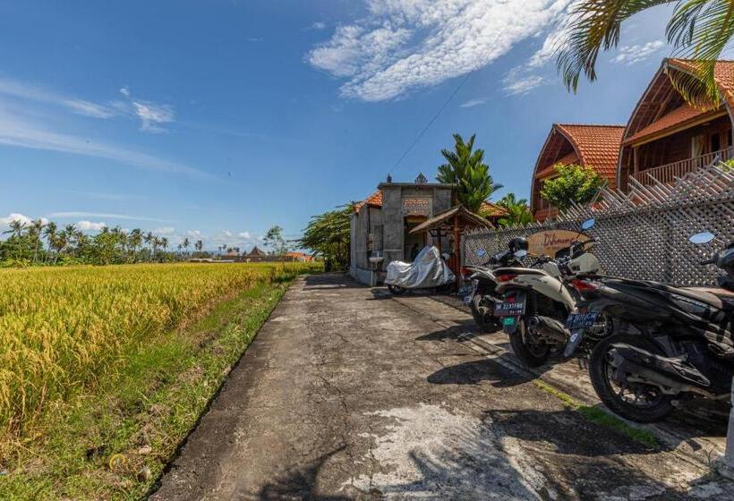 غرفة ديلوكس مطلة على حمام السباحة, D Jineng Rice Terrace Canggu