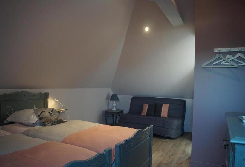 اتاق استاندارد با چشمانداز دریا, Maison D Hôtes Du Carrec