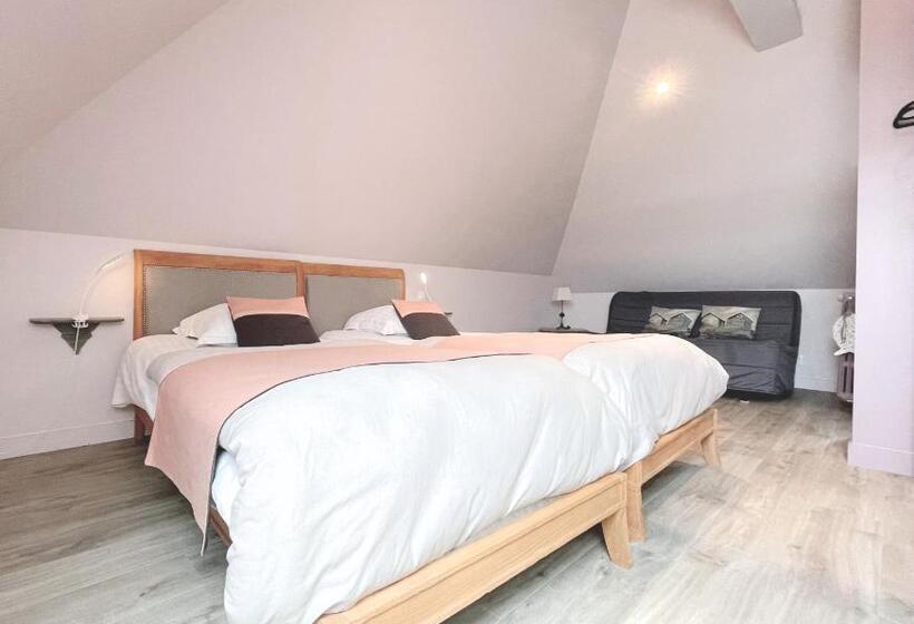 اتاق استاندارد با چشمانداز دریا, Maison D Hôtes Du Carrec