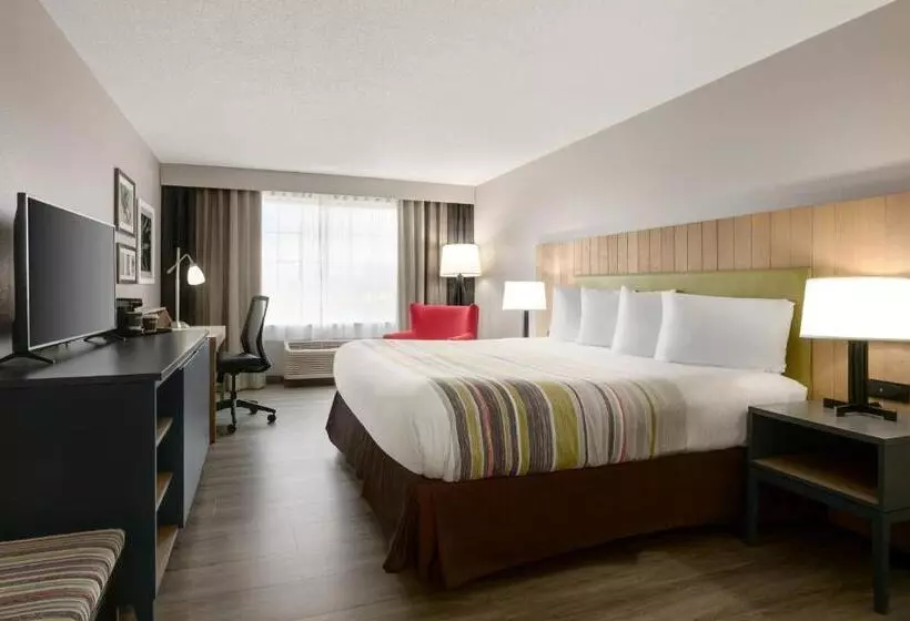 身障者適用キングサイズベッドルーム, Country Inn & Suites By Radisson, London, Ky