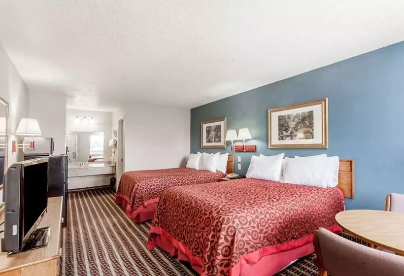 ２ダブルベッドのスタンダードルーム, Days Inn By Wyndham Nashville N Opryland/grand Ole Opry