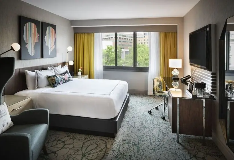 اتاق استاندارد با تخت بزرگ, The Darcy Hotel, Washington Dc