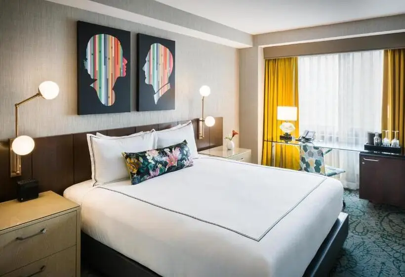 اتاق استاندارد با تخت بزرگ برای معلولان, The Darcy Hotel, Washington Dc