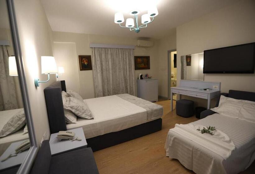 غرفة ديلوكس ذات إطلالة جانبية على البحر, Illyrian Boutique