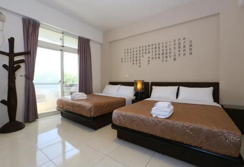 اتاق استاندارد چهار تخته, 大寶的民宿 Tabohouse