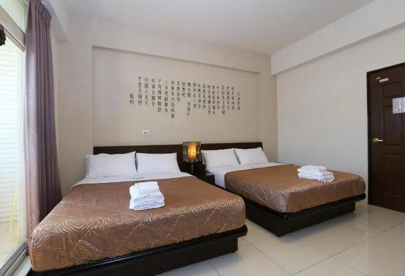 اتاق استاندارد چهار تخته, 大寶的民宿 Tabohouse