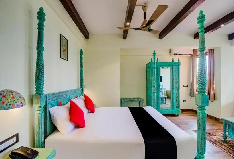 キングサイズベッドのデラックスルーム, La Papa Resort