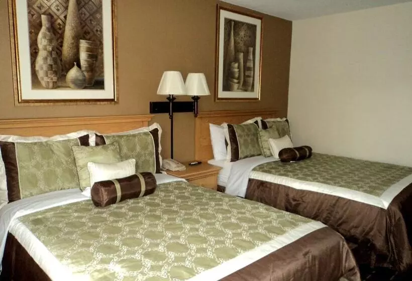２ダブルベッドのスタンダードルーム, Americas Best Value Inn Near Downtown Nashville