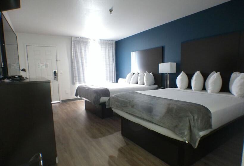 ２ダブルベッドのスタンダードルーム, Greentree Inn Of Holbrook, Az