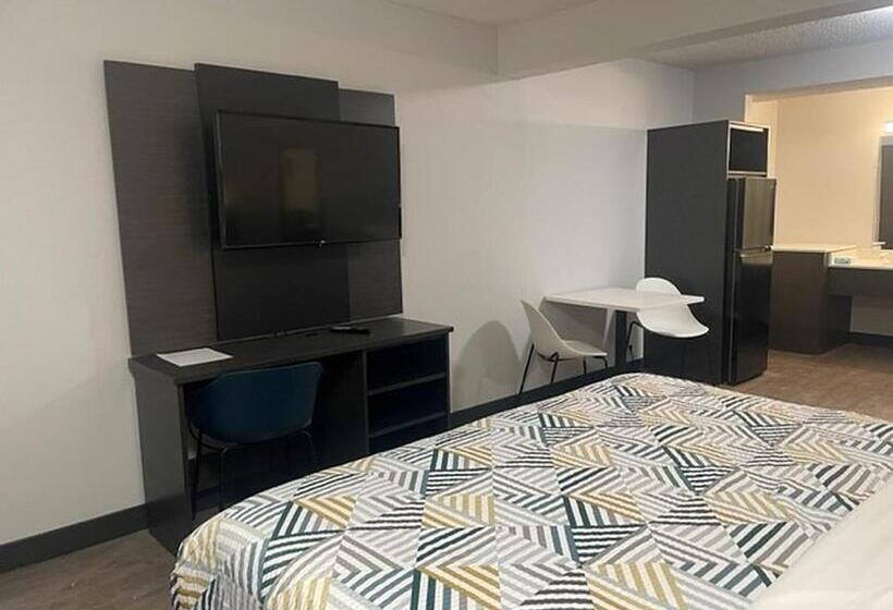 غرفة قياسية سرير كينج, Studio 6 Rock Springs Wy Flaming Gorge