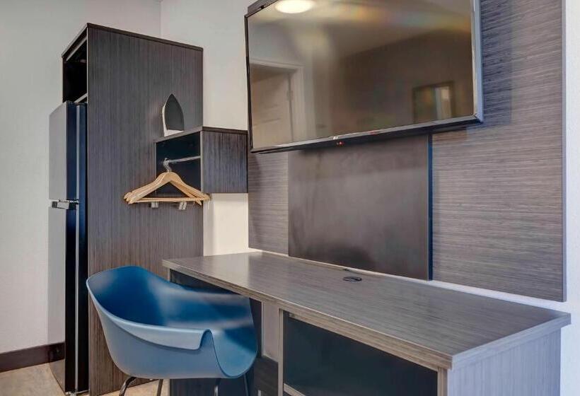 غرفة قياسية لذوى الاحتياجات الخاصة, Studio 6 Rock Springs Wy Flaming Gorge