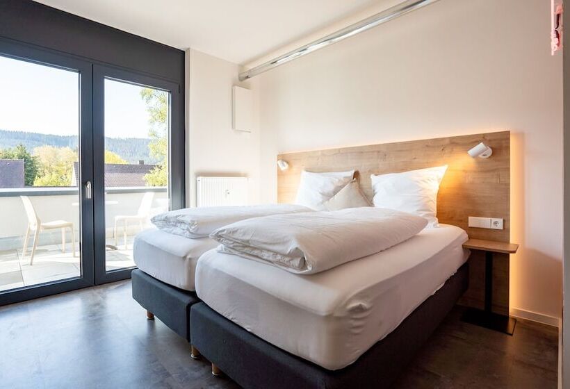 Quarto superior, Coucou Hotel & Kuckucks Stube