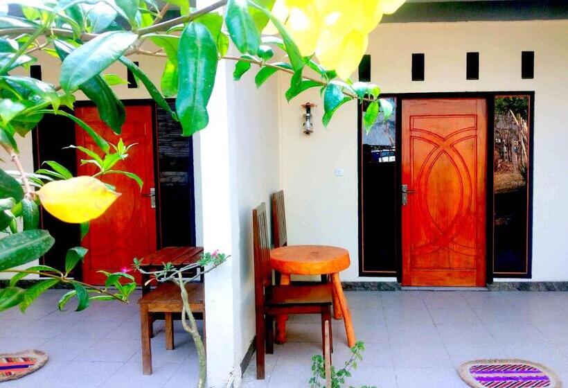 חדר סטנדרט נוף לגינה, Angin Mamiri Rinjani Cottages And Restaurant