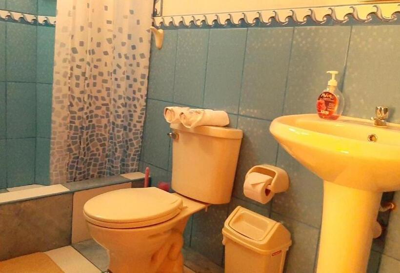 غرفة قياسية حمام مشترك, Marlon's House Nasca