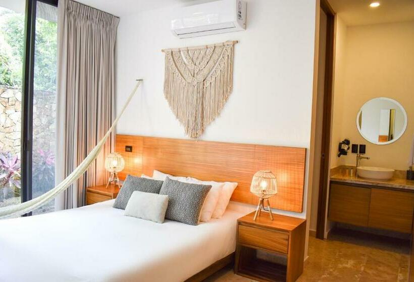 테라스가 있는 2 베드룸 아파트, Amaka Calma Tulum