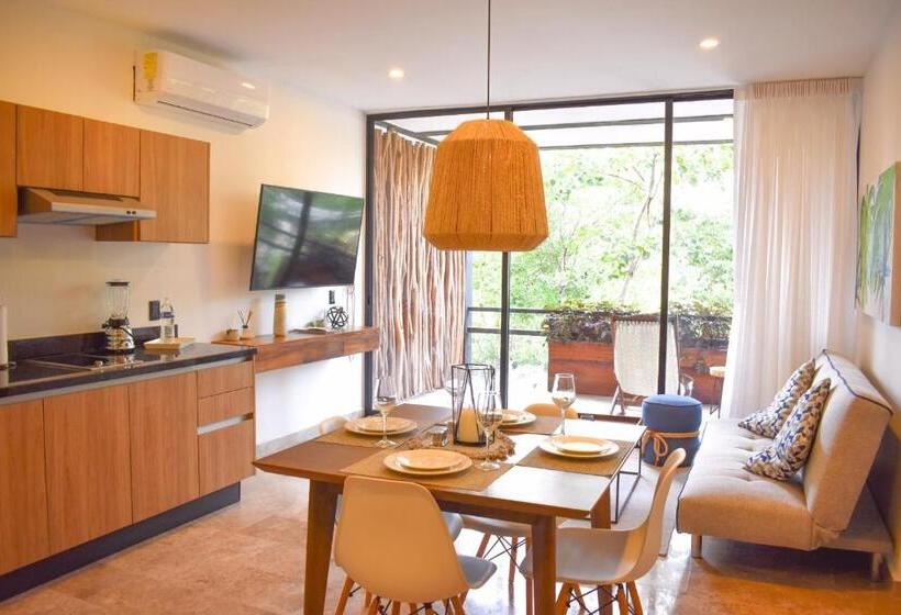 풀장 전망 디럭스 룸, Amaka Calma Tulum