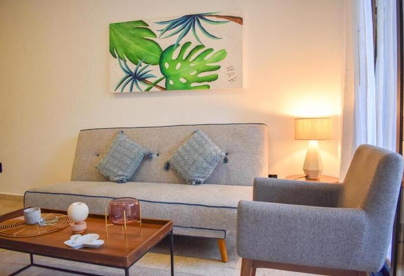 1 Szobás Apartman Terasszal, Amaka Calma Tulum