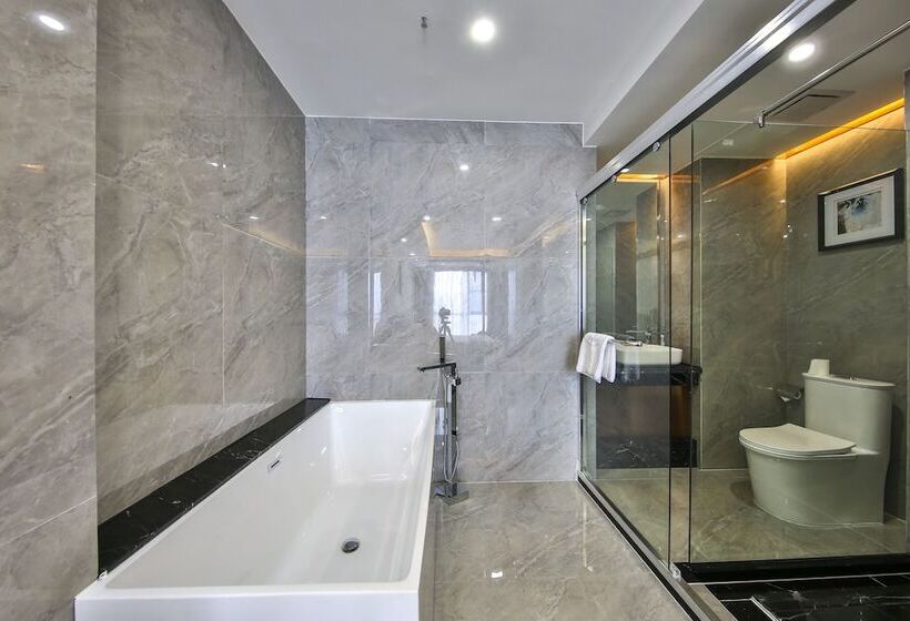 Pokój Standard Łóżko Małżeńskie, Ramada By Wyndham Zhangjiajie