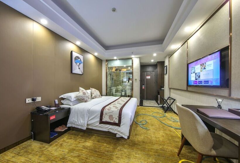 Pokój Standard Łóżko Małżeńskie, Ramada By Wyndham Zhangjiajie