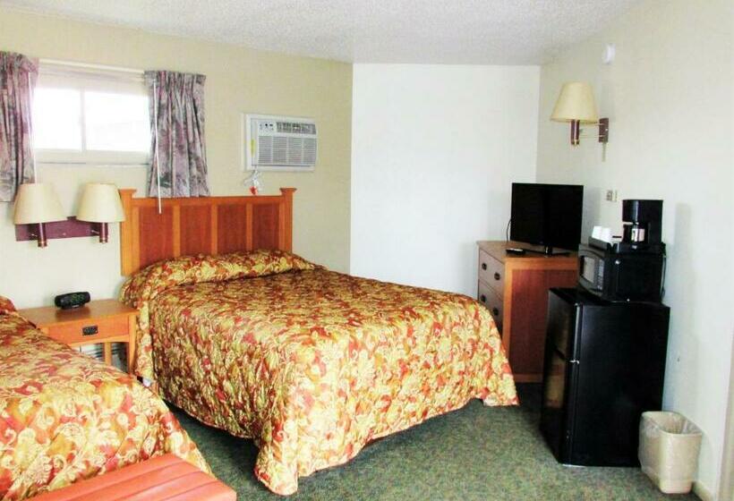 غرفه قياسيه سريرين مزدوجين, Euclid Motel