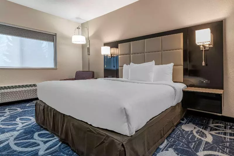 キングサイズベッドのスタンダードルーム, Comfort Inn & Suites Liverpool   Syracuse