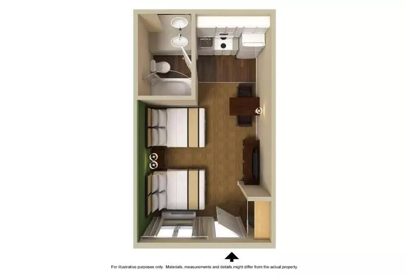 スタンダードスタジオ, Extended Stay America Suites   St Louis   Westport   E Lackland Rd