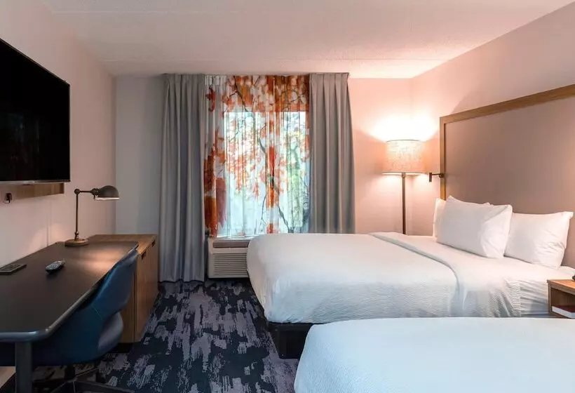 ２ダブルベッドのスタンダードルーム, Fairfield Inn By Marriott Evansville West