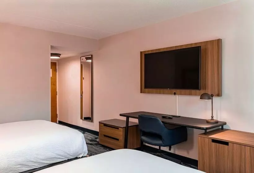 ２ダブルベッドのスタンダードルーム, Fairfield Inn By Marriott Evansville West