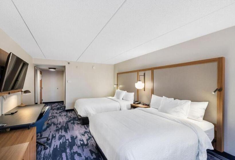 2ダブルベッドのスタンダードルーム, Fairfield Inn By Marriott Evansville West