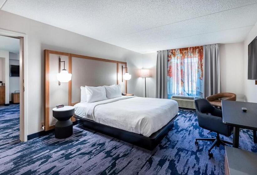 キングサイズベッドのスイートルーム, Fairfield Inn By Marriott Evansville West