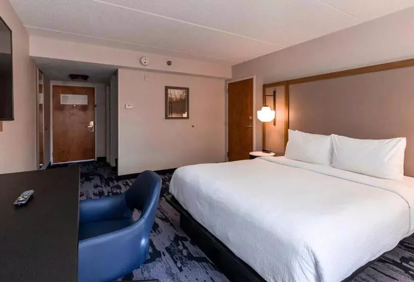 身障者適用キングサイズベッドルーム, Fairfield Inn By Marriott Evansville West