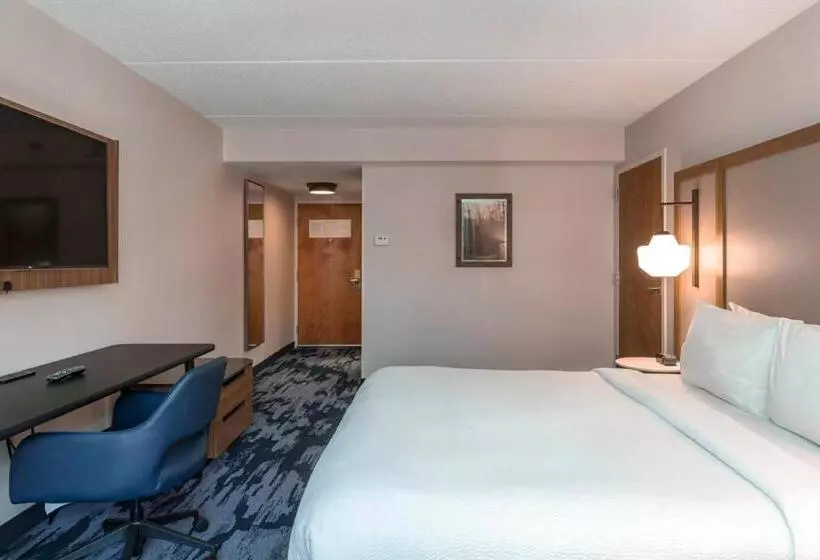 身障者適用キングサイズベッドルーム, Fairfield Inn By Marriott Evansville West