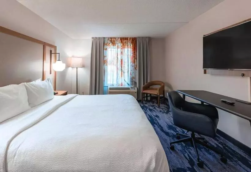 身障者適用キングサイズベッドルーム, Fairfield Inn By Marriott Evansville West